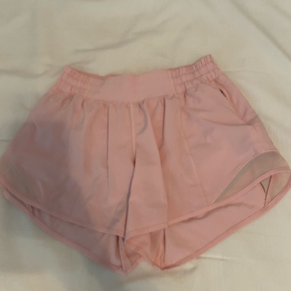 Pink lulu shorts